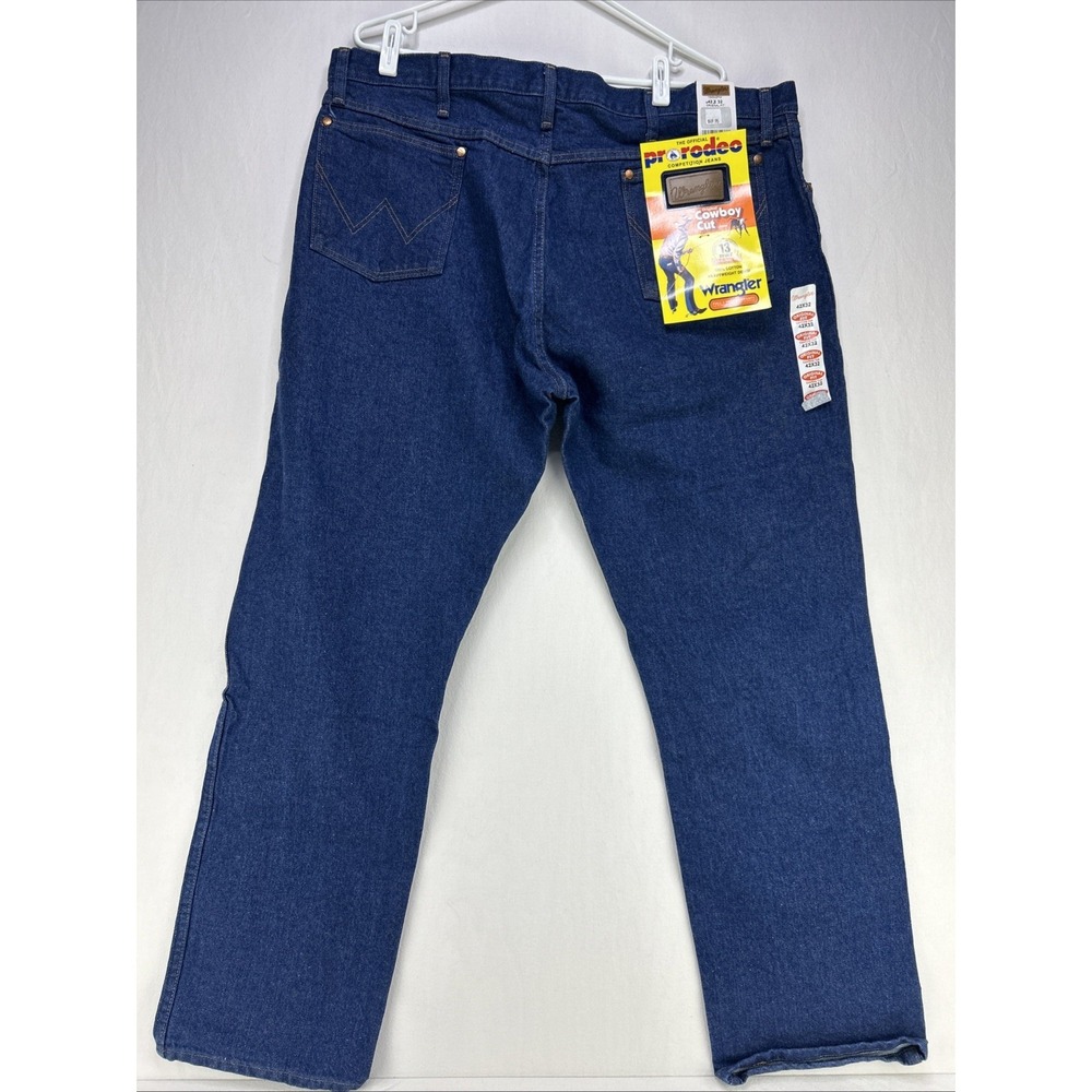 NWT Wrangler Jeans mens 42x32 Pro Rodeo Cowboy Cut Competition Original Fit - Picture 6 of 7